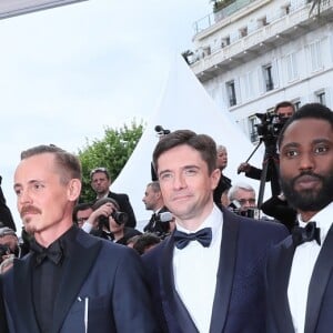 Corey Hawkins, Spike Lee, Adam Driver, Jasper Paakkonen, Topher Grace, John David Washington - Montée des marches du film « Blackkklansman » lors du 71ème Festival International du Film de Cannes. Le 14 mai 2018 © Borde-Jacovides-Moreau/Bestimage