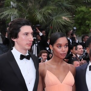 Spike Lee, Adam Driver, Laura Harrier, John David Washington - Montée des marches du film « Blackkklansman » lors du 71ème Festival International du Film de Cannes. Le 14 mai 2018 © Borde-Jacovides-Moreau/Bestimage