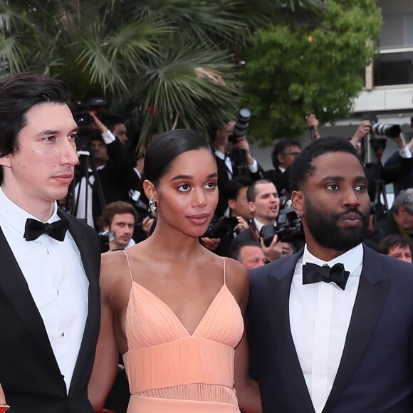 Spike Lee, Adam Driver, Laura Harrier, John David Washington - Montée des marches du film « Blackkklansman » lors du 71ème Festival International du Film de Cannes. Le 14 mai 2018 © Borde-Jacovides-Moreau/Bestimage