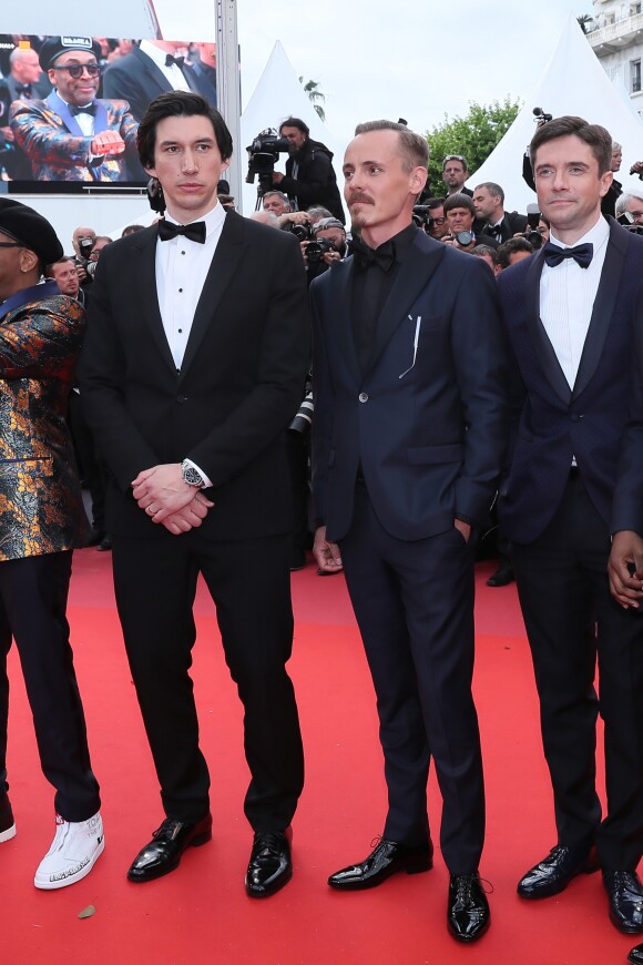 L'équipe du film - Montée des marches du film « Blackkklansman » lors du 71ème Festival International du Film de Cannes. Le 14 mai 2018 © Borde-Jacovides-Moreau/Bestimage