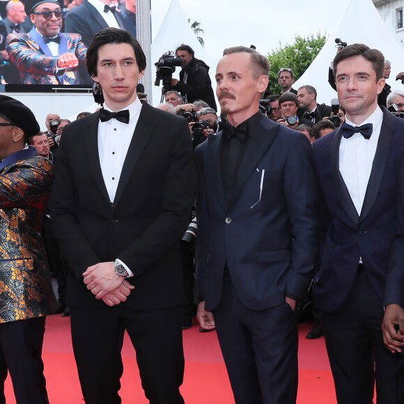 L'équipe du film - Montée des marches du film « Blackkklansman » lors du 71ème Festival International du Film de Cannes. Le 14 mai 2018 © Borde-Jacovides-Moreau/Bestimage