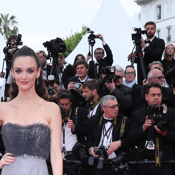 Charlotte Le Bon (Robe Dior Haute-Couture) - Montée des marches du film « Blackkklansman » lors du 71ème Festival International du Film de Cannes. Le 14 mai 2018 © Borde-Jacovides-Moreau/Bestimage