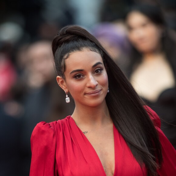Camelia Jordana - Montée des marches du film « Blackkklansman » lors du 71ème Festival International du Film de Cannes. Le 14 mai 2018 © Borde-Jacovides-Moreau/Bestimage