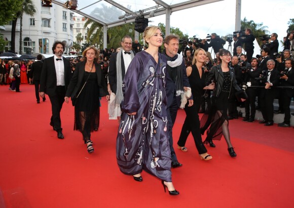 Julie Gayet - Montée des marches du film « Blackkklansman » lors du 71ème Festival International du Film de Cannes. Le 14 mai 2018 © Borde-Jacovides-Moreau/Bestimage