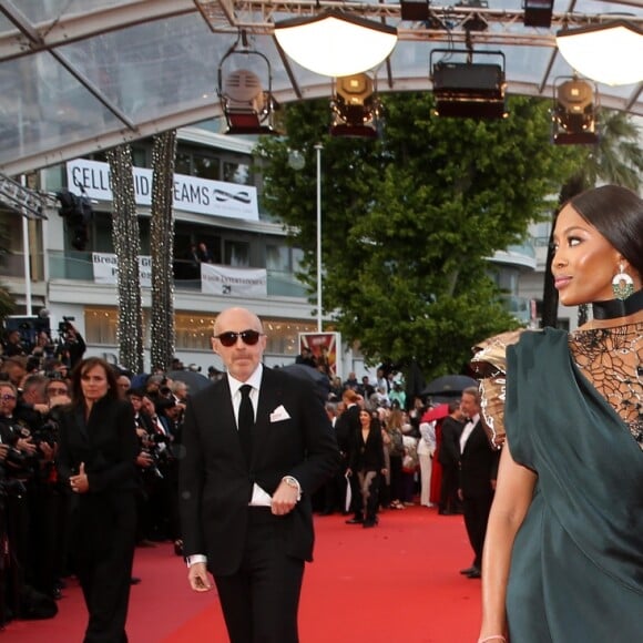 Naomi Campbell (bijoux De Grisogono) - Montée des marches du film « Blackkklansman » lors du 71ème Festival International du Film de Cannes. Le 14 mai 2018 © Borde-Jacovides-Moreau/Bestimage