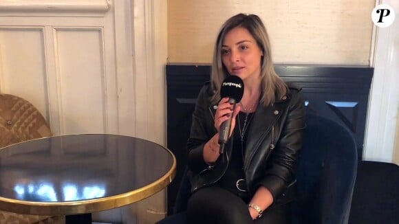 Priscilla Betti répond aux questions de Purepeople.com à l'occasion du lancement de The Island Célébrités (M6), mai 2018.