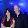 Exclusif - Bernard Werber et sa compagne Amélie - Dîner de Gala du Prix d'Amérique Opodo à la Maison de l'UNESCO à Paris le 24 janvier 2015.