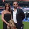 Exclusif - Virginie Guilhaume et son compagnon Hervé Louis - 5ème dîner de gala de la fondation Paris Saint-Germain au parc des Princes à Paris, France, le 15 mai 2018. © Rachid Bellak/Bestimage