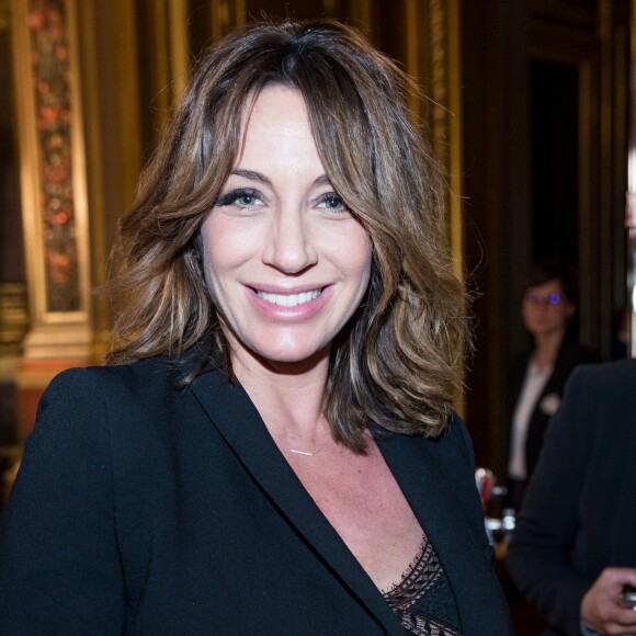 Exclusif - Virginie Guilhaume (Enceinte) - Avant-première de la nouvelle saison "Festival Pirates et Princesses" de Disneyland Paris au Palais Garnier à Paris, France, le 9 mars 2018. © Cyril Moreau/Bestimage