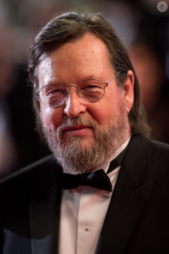 Lars von Trier (Habillé en Dior Homme) - Montée des marches du film « The House That Jack Built » lors du 71ème Festival International du Film de Cannes. Le 14 mai 2018 © Borde-Jacovides-Moreau/Bestimage