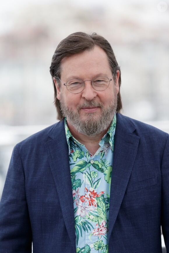 Lars Von Trier lors du photocall du film The House That Jack Built (Hors compétition) au 71ème Festival International du Film de Cannes, le 14 mai 2018. © Borde / Jacovides / Moreau / Bestimage