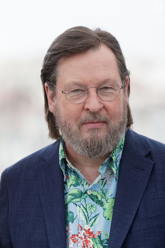 Lars Von Trier lors du photocall du film The House That Jack Built (Hors compétition) au 71ème Festival International du Film de Cannes, le 14 mai 2018. © Borde / Jacovides / Moreau / Bestimage