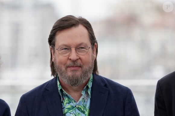 Lars Von Trier lors du photocall du film The House That Jack Built (Hors compétition) au 71ème Festival International du Film de Cannes, le 14 mai 2018. © Borde / Jacovides / Moreau / Bestimage