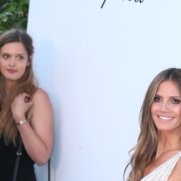 Heidi Klum - Photocall de la soirée "amfAR Gala Cannes 2018" à l'Eden Roc au Cap d'Antibes, le 17 mai 2018. © Jacovides/Borde/Moreau/Bestimage