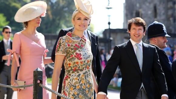 Mariage royal : James Blunt et Sofia Wellesley main dans la main à Windsor