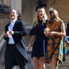 Chelsy Davy habillée d'une robe Alaia au mariage de son ex-boyfriend le prince Harry avec Meghan Markle le 19 mai 2018 à Windsor.