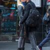 Exclusif - Chelsy Davy, ex-compagne du prince Harry, très amoureuse de son boyfriend James Marshall, producteur et réalisateur, dans la rue à Londres, le 25 avril 2018.