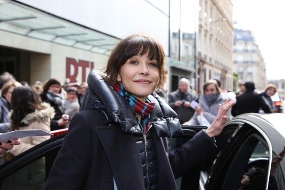 Exclusif - Sophie Marceau en promotion pour son nouveau film 'Mme Mills' à Paris le 5 Mars 2018