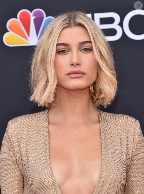 Hailey Baldwin à la soirée Billboard Music Awards au MGM Grand Garden Arena à Las Vegas, le 20 mai 2018 © Chris Delmas/Bestimage