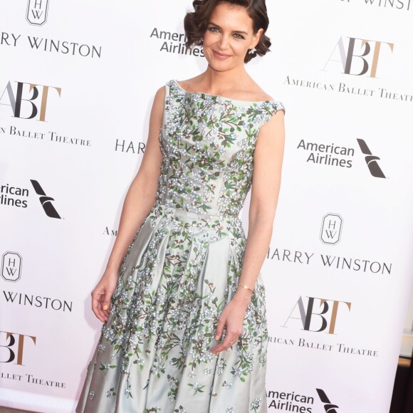 Katie Holmes assiste au gala du printemps de l'American Ballet Theatre à la Metropolitan Opera House. New York, le 21 mai 2018.