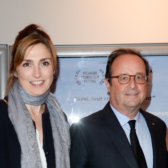 Julie Gayet et François Hollande - Première du film "The Ride" au MK2 Bibliothèque à Paris. Le 26 janvier 2018 © Coadic Guirec / Bestimage