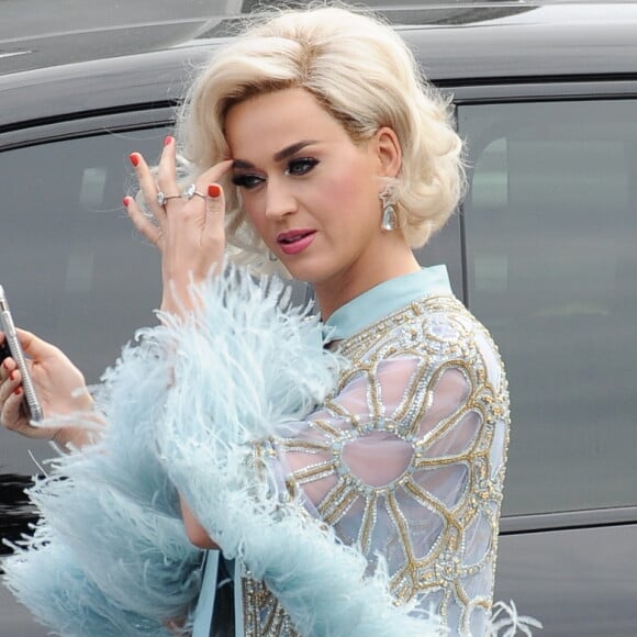 Katy Perry - Les célébrités arrivent à la finale de "American Idol" à Los Angeles le 20 mai 2018.
