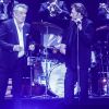 Exclusif - Eddy Mitchell, Johnny Hallyday et Jacques Dutronc - Premier concert "Les Vieilles Canailles" au stade Pierre Mauroy à Lille, le 10 juin 2017 © Andre.D / Bestimage