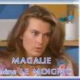 Hélène Le Moignic dans le générique de la série Les Filles d'à côté.