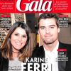 Karine Ferri et Yoann Gourcuff. Couverture du magazine "Gala", novembre 2017.