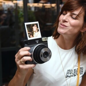 Semi-exclusif - Fauve Hautot - Soirée de lancement de l'appareil photo Instax SQ6 de Fujifilm à l'Instax Square House à Paris le 24 mai 2018.