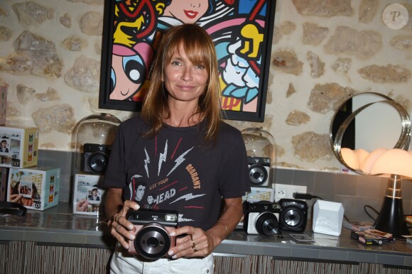Semi-exclusif - Axelle Laffont - Soirée de lancement de l'appareil photo Instax SQ6 de Fujifilm à l'Instax Square House à Paris le 24 mai 2018.