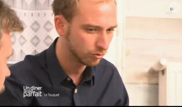 Cris Pouly dans "Un dîner presque parfait", W9, 14 mai 2018