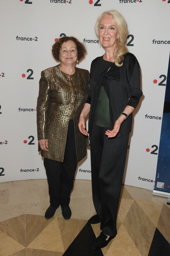 Catherine Arditi et Evelyne Buyle - 30ème cérémonie des Molières 2018 à la salle Pleyel à Paris, France, le 29 mai 2018. © Coadic Guirec/Bestimage
