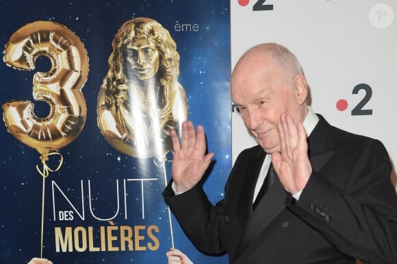 Michel Bouquet - 30ème cérémonie des Molières 2018 à la salle Pleyel à Paris, France, le 29 mai 2018. © Coadic Guirec/Bestimage