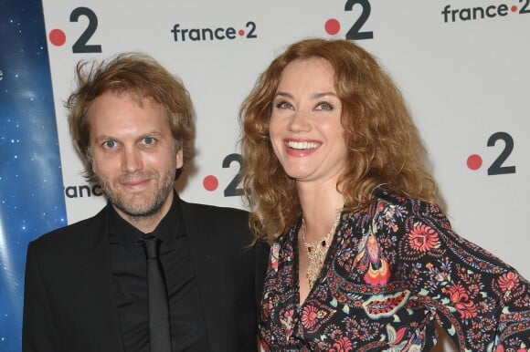 Florian Zeller et sa femme Marine Delterme - 30ème cérémonie des Molières 2018 à la salle Pleyel à Paris, France, le 29 mai 2018. © Coadic Guirec/Bestimage