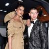 Priyanka Chopra et Nick Jonas (habillés en Ralph Lauren) à la sortie de l'hôtel Carlyle MET 2017 Costume Institute Gala sur le thème de "Rei Kawakubo/Comme des Garçons: Art Of The In-Between" à New York, le 1er mai 2017.
