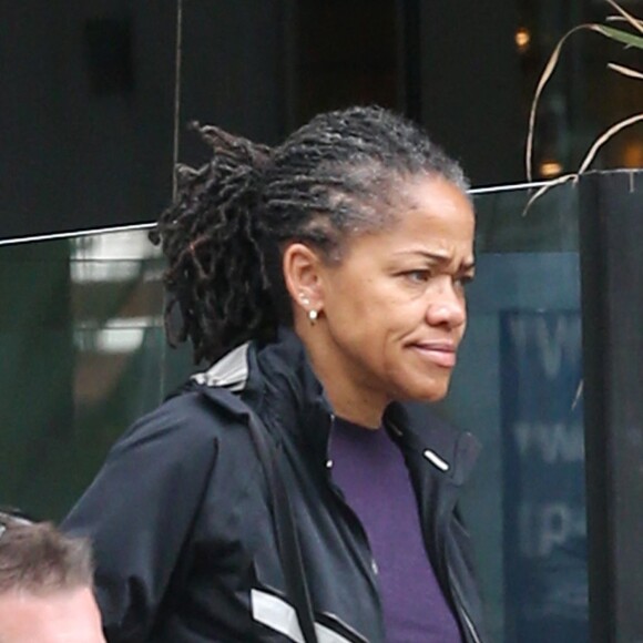 Exclusif - Doria Ragland se rend à son cours de yoga à Los Angeles, le 27 mai 2018.