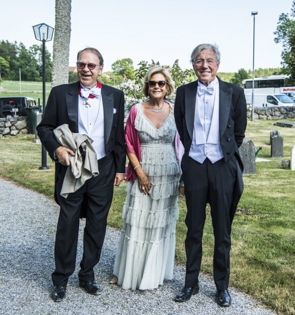 Anders Aje Philipson au mariage de Louise Gottlieb et Gustav Thott à Hölö au sud de Stockholm le 2 juin 2018.