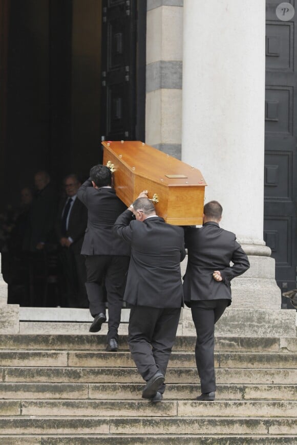 Obsèques de Paulette Coquatrix au crématorium du Père-Lachaise à Paris. Le 5 juin 2018