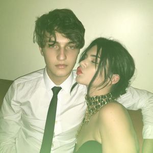 Anwar Hadid et Kendall Jenner. Octobre 2016.