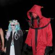 Lily Allen et son petit ami Dan Meridian - Arrivée des people à la soirée de Jonathan Ross pour Halloween à Londres, le 31 octobre 2016.