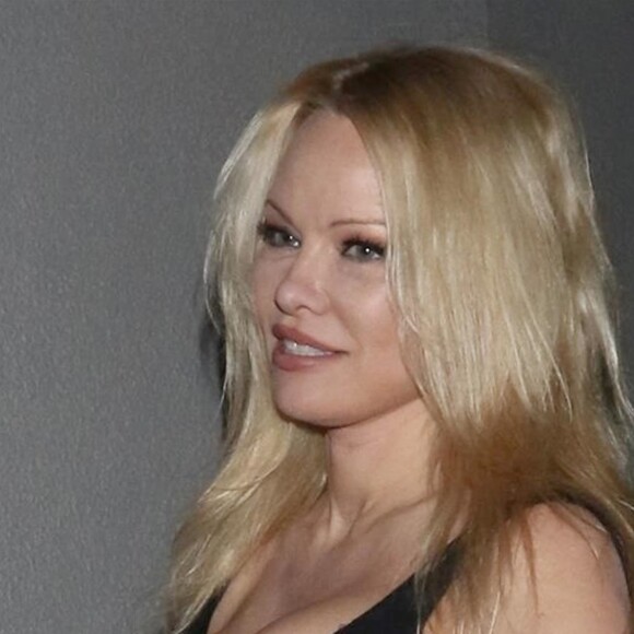 Pamela Anderson et son fils Brandon sont allés dîner au restaurant Craig à West Hollywood. Le 26 mars 2018.