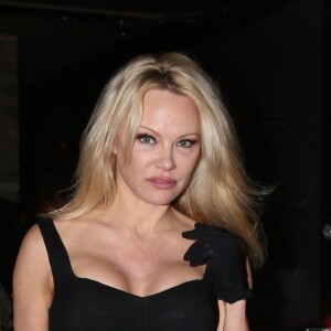 Pamela Anderson et son fils sont allés diner au restaurant Craig à West Hollywood, le 26 mars 2018.