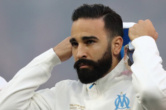 Adil Rami - Finale de la Ligue Europa, l'Olympique de Marseille contre l'Atlético de Madrid au stade Groupama à Decines-Charpieu banlieue de Lyon, France, le 16 mai 2018. L'Atlético de Madrid a gagné 3-0. © Cyril Moreau/Bestimage