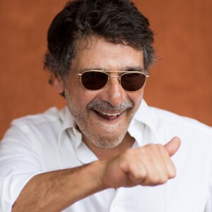 Pascal Elbé au village des Internationaux de Tennis de Roland Garros à Paris le 7 juin 2018, jour 12. © Cyril Moreau / Bestimage