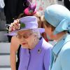 Julia Budd - La reine Elisabeth II d'Angleterre arrive au Derby Investec d'Epsom le 2 juin 2018.