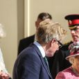 La reine Elisabeth II d'Angleterre lors du "Royal Windsor Horse Show" le 13 mai 2018.
