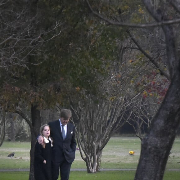 Le roi Willem Alexander et la princesse Ariane - Obsèques de Ines Zorreguieta, la soeur de la reine Maxima des Pays Bas à Buenos Aires en Argentine; La petite soeur de la reine Maxima des Pays-Bas a été retrouvée morte à Buenos Aires. Agée de 33 ans, Inés Zorreguieta se serait suicidée. Buenos Aires le 8 juin 2018