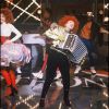 Yvette Horner lors du Téléthon en 1990 à Paris. La reine de l'accordéon est morte à 95 ans le 11 juin 2018.
