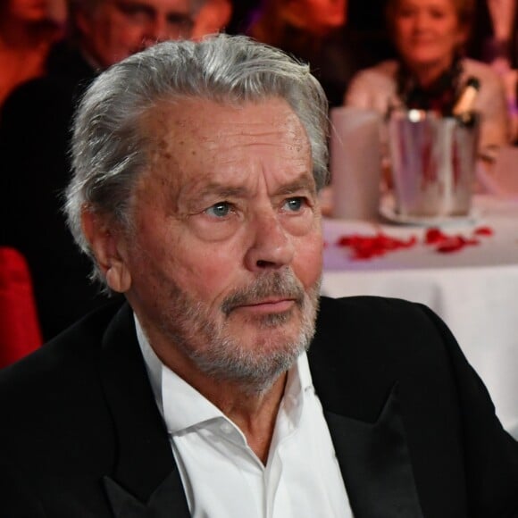 Exclusif - Alain Delon - Enregistrement de l'émission "Les 20 ans du Plus Grand Cabaret du Monde" dans la Salle des Etoiles à Monaco, qui sera diffusée le 16 juin sur France 2, dont le parrain est A.Delon. Le 1 juin 2018. © A.Bahi-B.Bebert / Bestimage